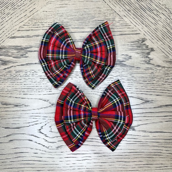 Sexy School Girl Red Plaid Uniform Costume Outfit w/ Accessories, Women’s Medium - Picture 7 of 9